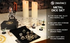 Metal Dice Set Ancient Bronze
