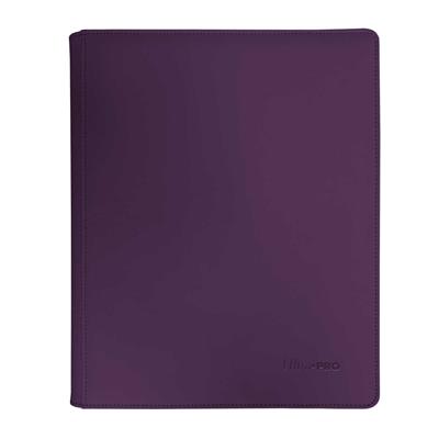 UP - Vivid 9-Pocket Zippered PRO-Binder Midnight Plum