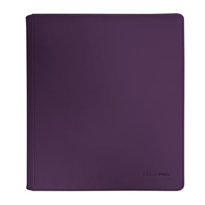 UP - Vivid 12-Pocket Zippered PRO-Binder - Midnight Plum