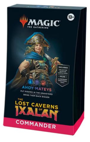Magic The Gathering: The Lost Caverns of Ixalan Commander Deck - Ahoy Mateys