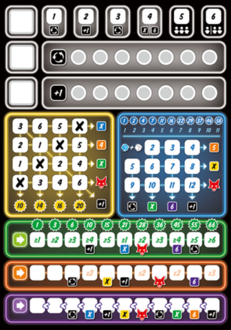 Ganz Schön Clever: Extra Score Pad