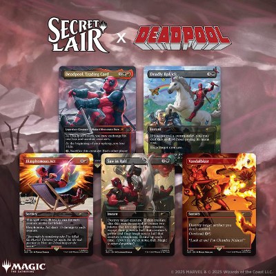 Magic The Gathering: Secret Lair Marvel Deadpool (Non Foil)