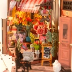 Floral Corner - Book Nook Kit - Rolife