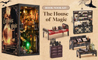 The House of Magic - Book Nook Kit - Aslowsnail