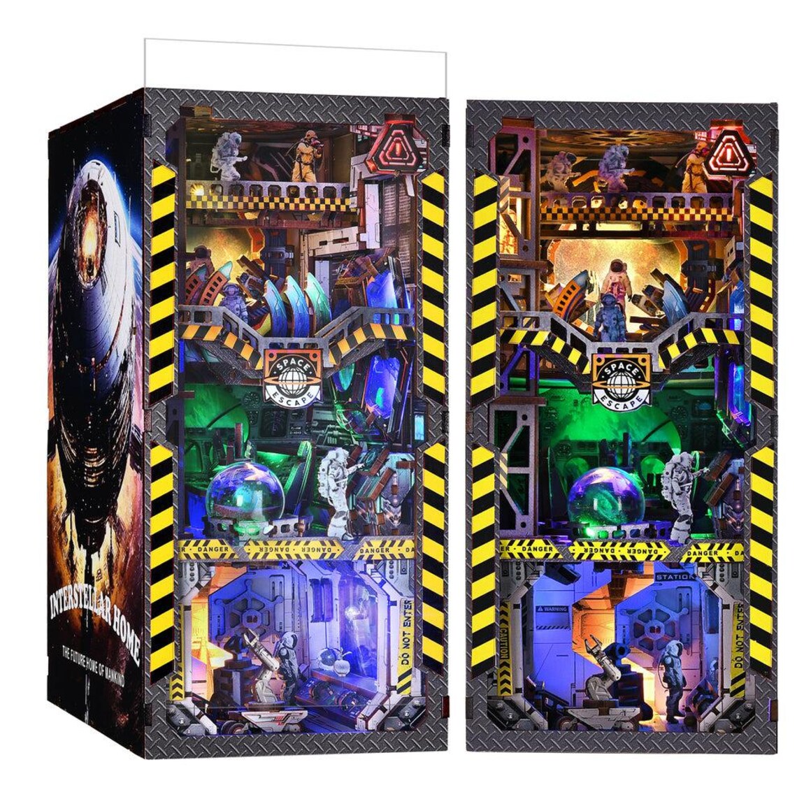 Interstellar Home - Book Nook Kit - Aslowsnail