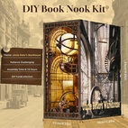 Uncle Peter's Warehouse - Book Nook Kit - Aslowsnail