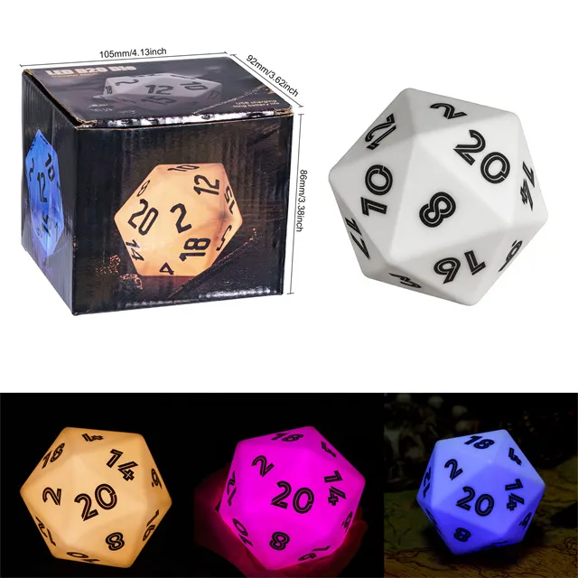 D20 Led Tärning