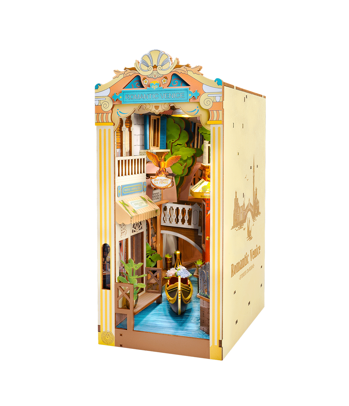 Romantic Venice - Book Nook Kit - Rolife