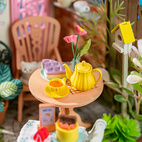 Fancy Tea Yard - DIY Bokshelf Decoration - Rolife