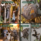 Dorothy's Journey - Book Nook Kit - Aslowsnail
