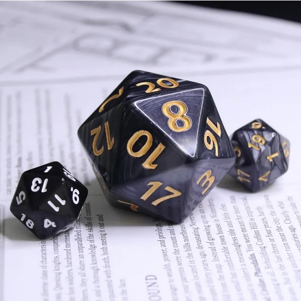 Titan D20 Black Pearl  (40mm)