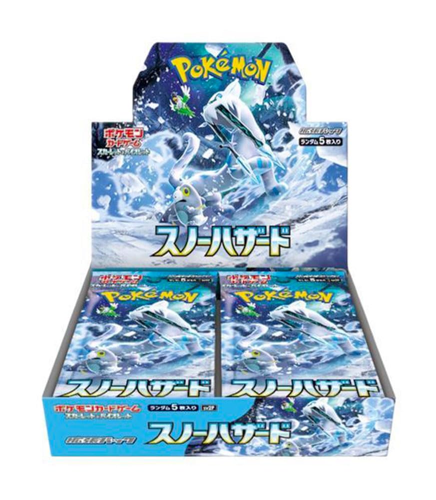 Pokémon TCG: Scarlet & Violet Expansion Pack Snow Hazard Booster Display (30 Boosters) Japansk