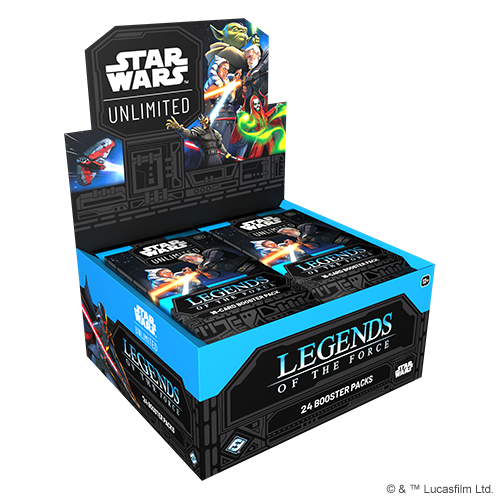 Star Wars: Unlimited - Legends of the Force Booster Display (24 Booster)