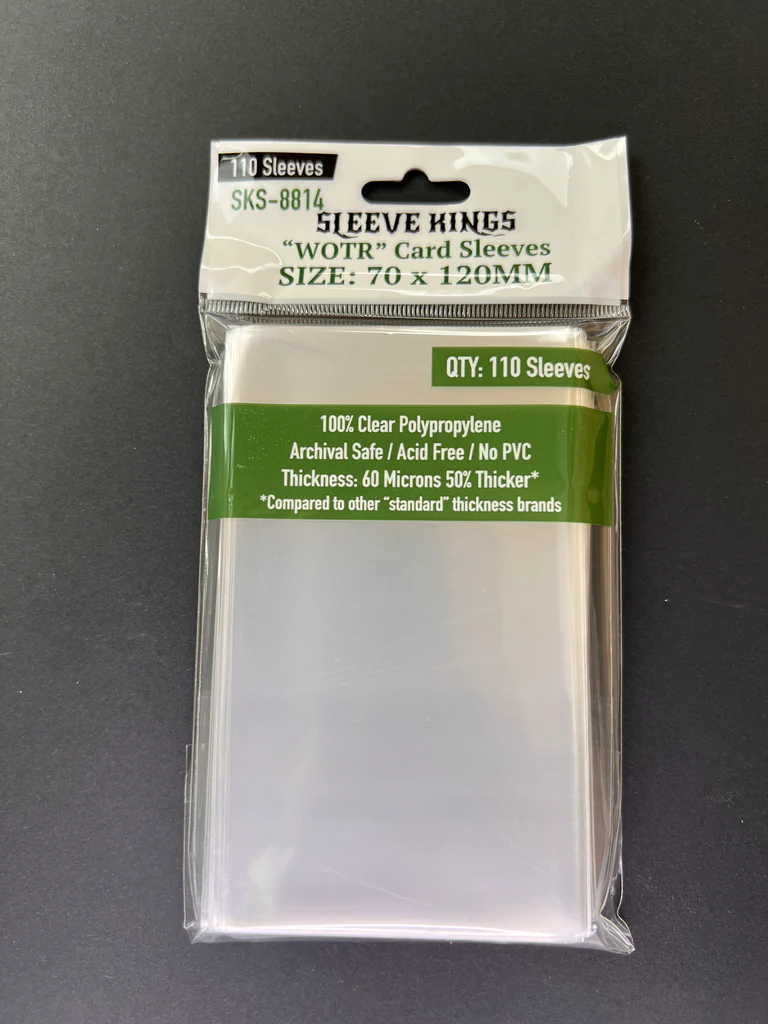 70x120mm War of the Ring Tarot Card Sleeves 60 Microns (110)