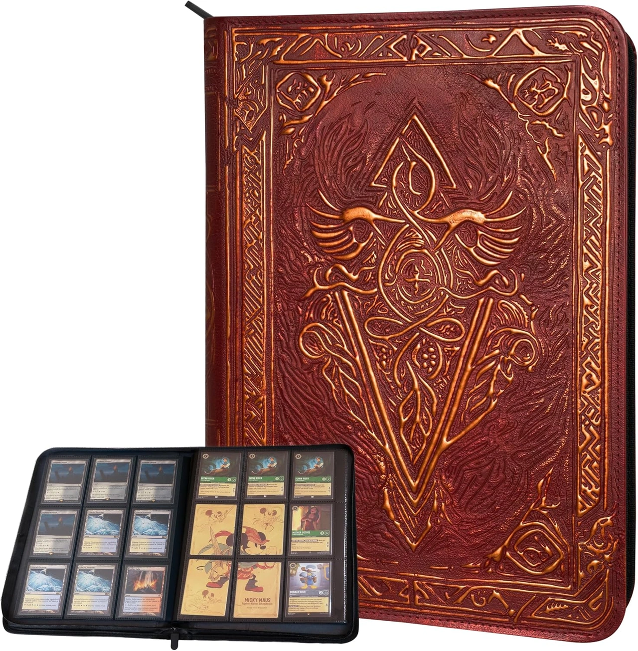 LYNX Trading Card Binder Red