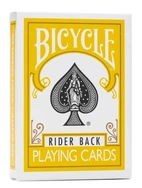 Bicycle Rider Back playing cards (Yellow)