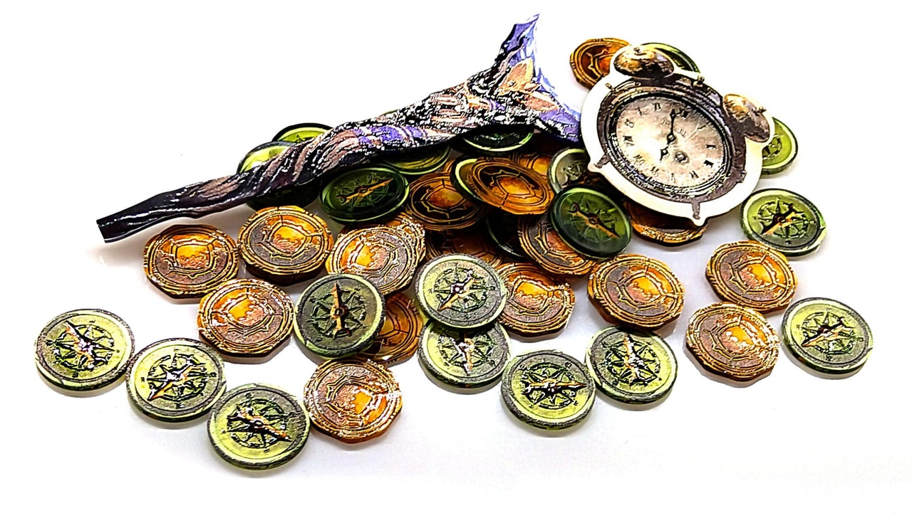 Token and Markers: Tokens for Lost Ruins of Arnak + Expedition Leaders