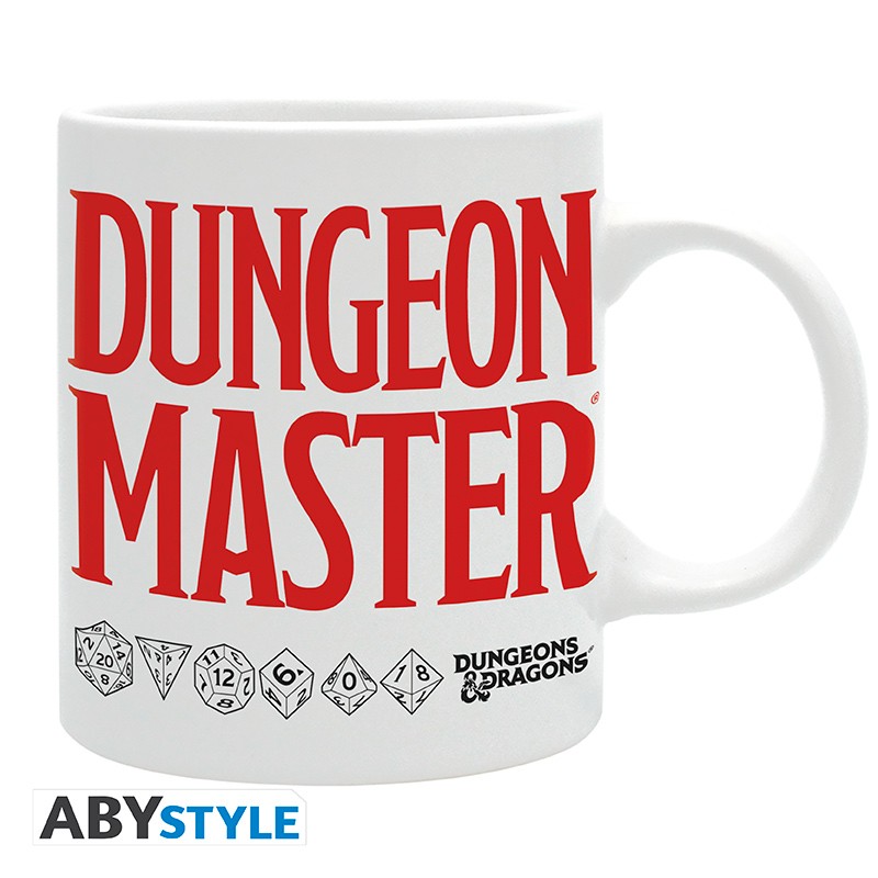 Dungeons & Dragons Mug Dungeon Master (Vit) 320 ml