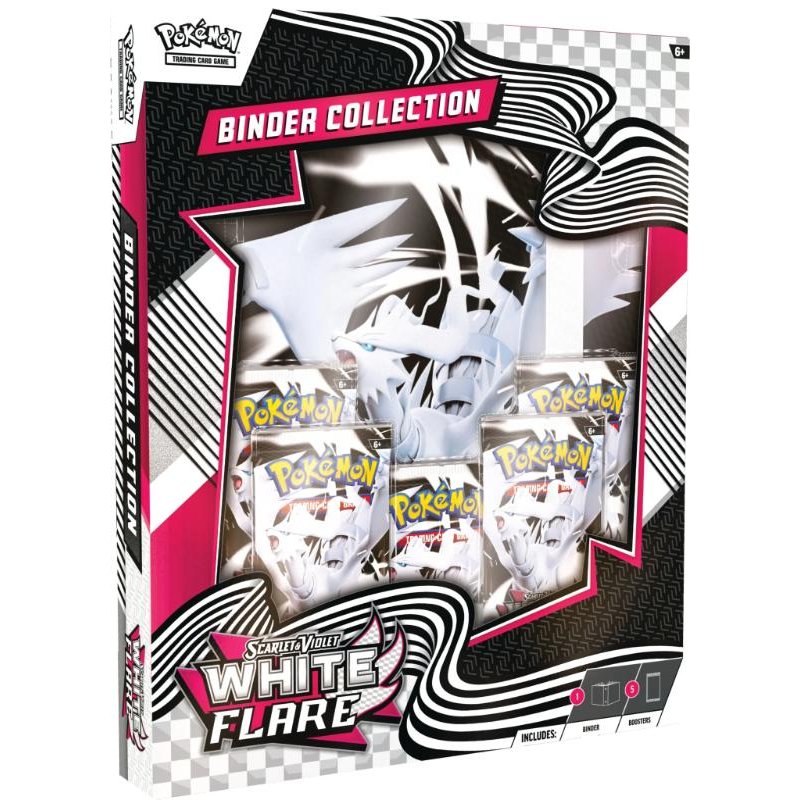 Pokemon SV10.5 - Black Bolt & White Flare - White Flare Binder Collection