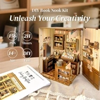 Cooking Bookstore - Book Nook Kit - CuteBee