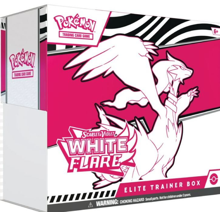 Pokemon SV10.5 - Black Bolt & White Flare - White Flare Elite Trainer Box (MAX 1 per kund)
