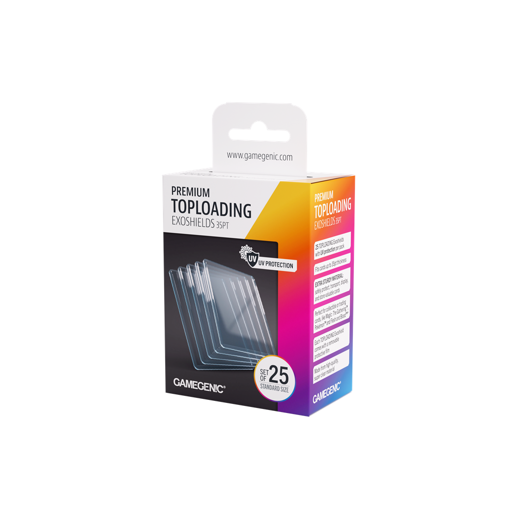 Gamegenic - Premium Toploading Exoshields 35pt