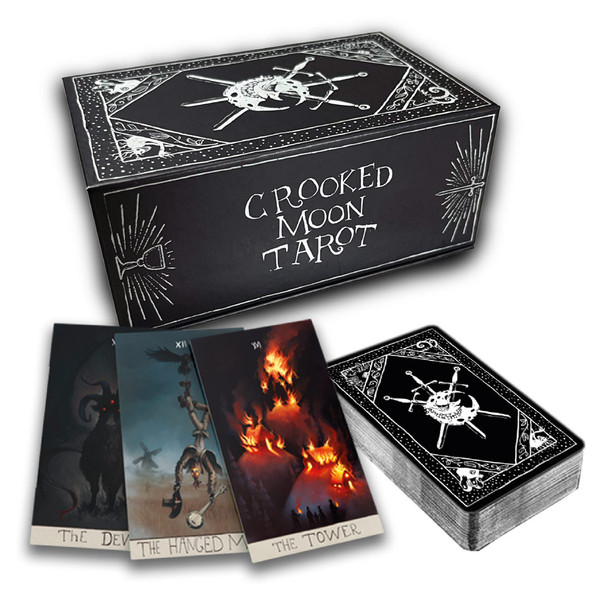 Crooked Moon RPG Tarot Deck & Bag