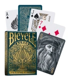 Bicycle Aureo green Playing Cards