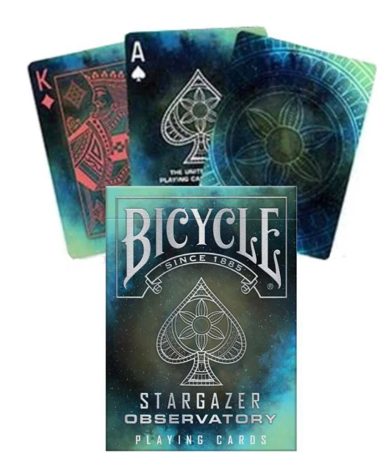 Bicycle Stargazer Observatory playing cards