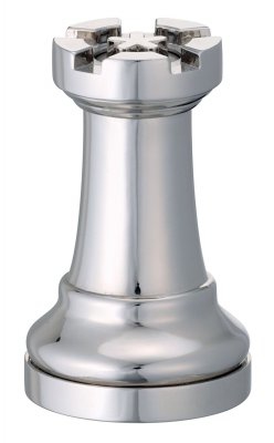 Chess Rook Silver
