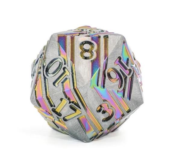 Titan D20 Strata Rainbow Steel (35mm)
