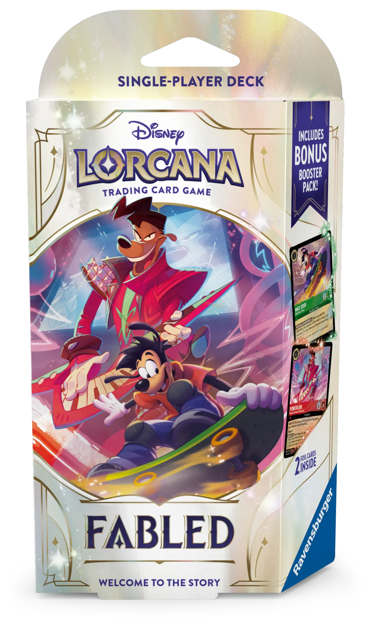 Disney Lorcana TCG: Fabled Starter Deck - Max, Goofy & Powerline