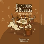 Dungeons and Bubbles Dice Set Soap Fantasy Scents