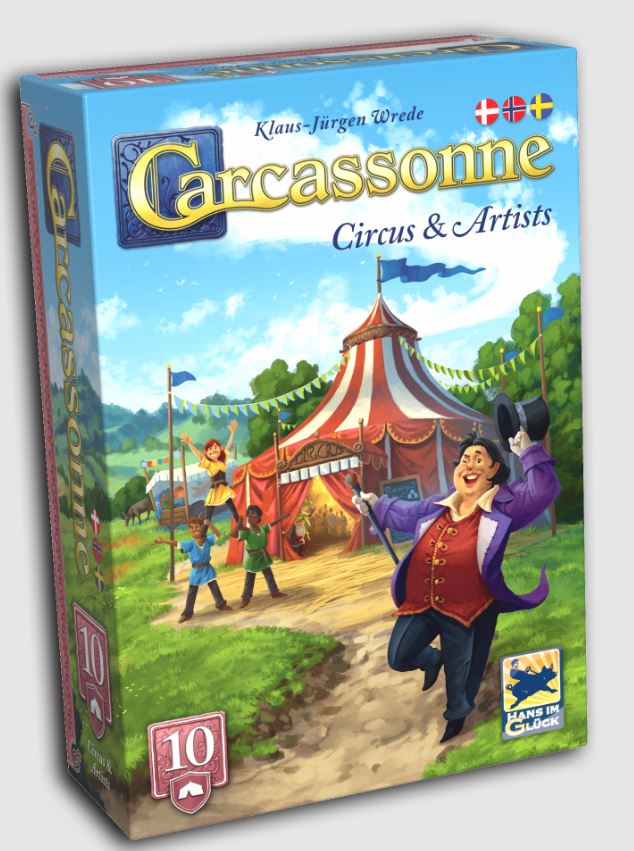 Carcassonne 3.0 - Expansion 10 Circus & Artists (sv)