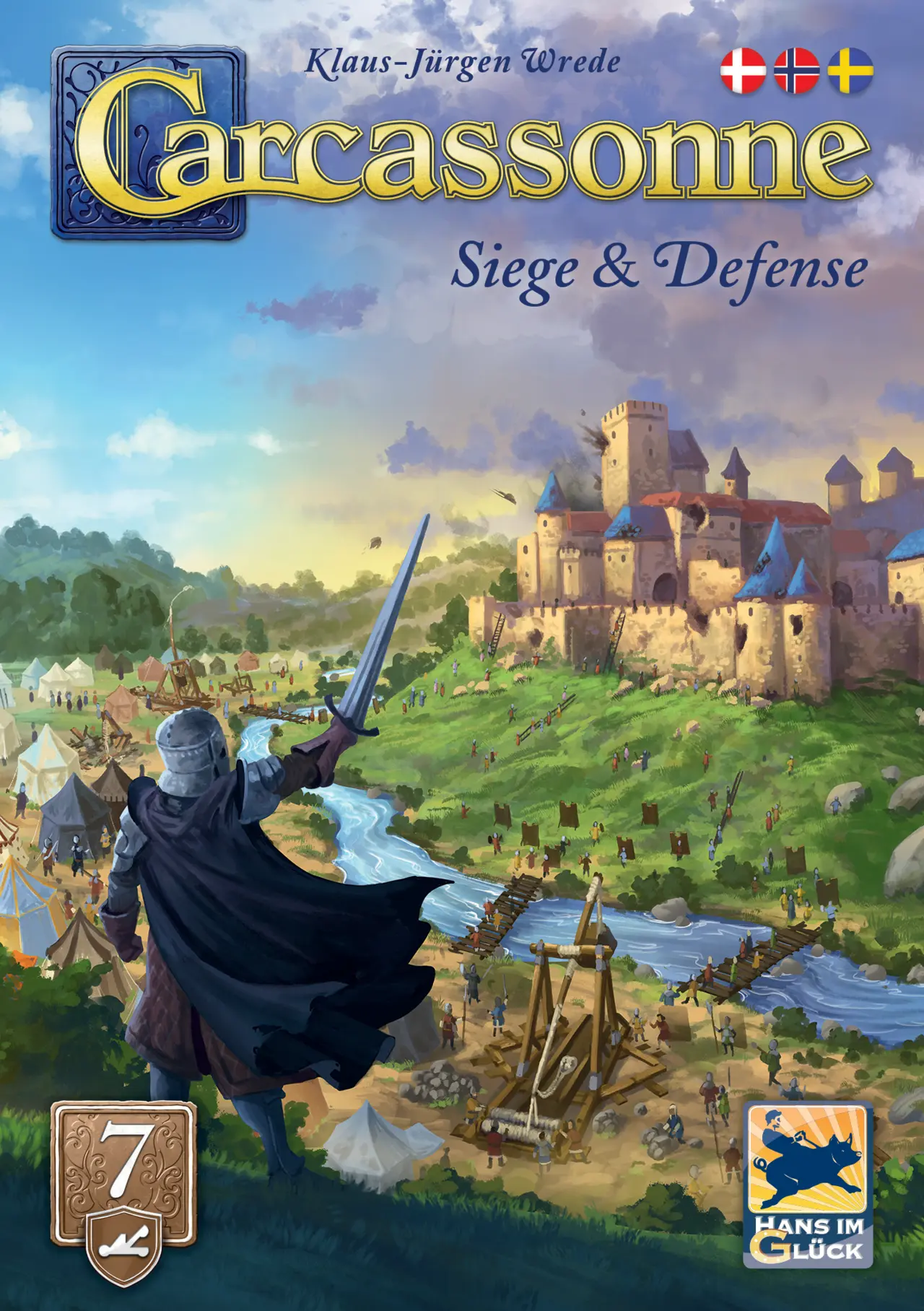 Carcassonne 3.0 - Expansion 7 Siege & Defense (sv)