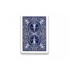 Bicycle Rider Back Plastic playing cards (Blue)