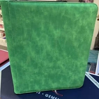 Toploader Zip Cardbinder 9-Pocket (252 cards) Green