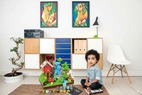 Magnetic Building Blocks Forest Cabin 150 st