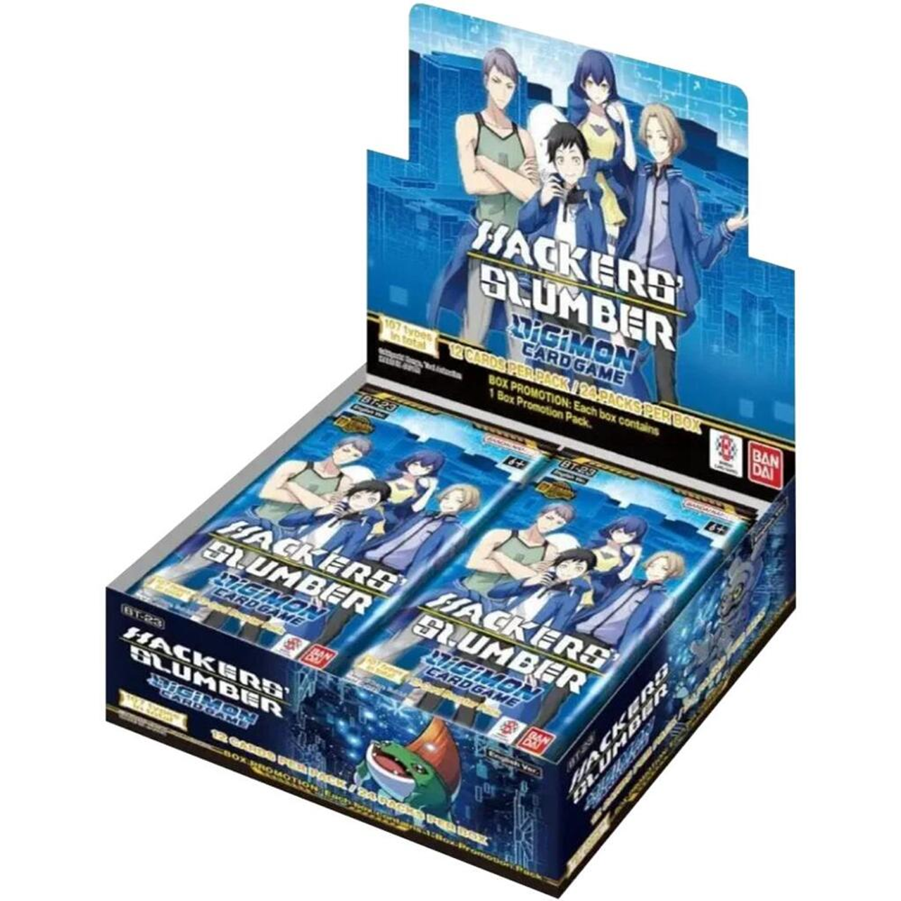 Digimon Card Game Hackers’ Slumber BT-23 Booster Display (24 Packs)