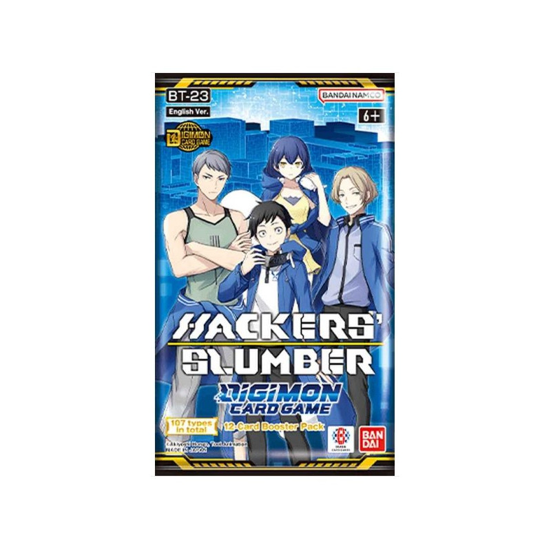 Digimon Card Game Hackers’ Slumber BT-23 Booster