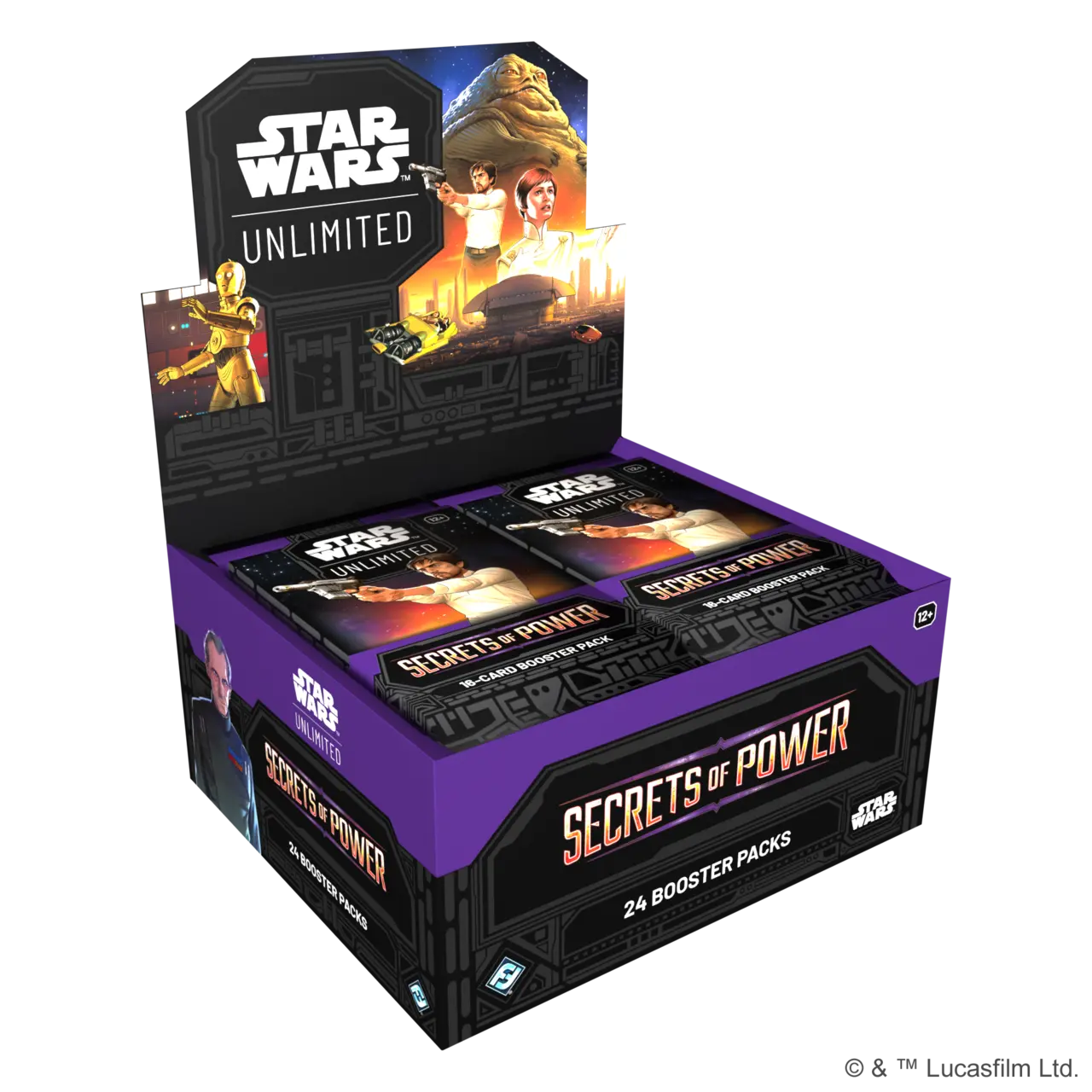 Star Wars: Unlimited Secrets of Power Booster Display (24 Booster)