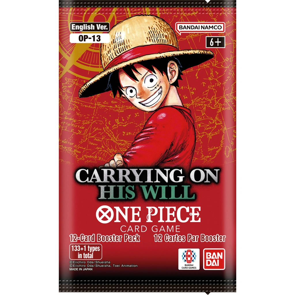 One Piece Card Game Carrying on his will Booster OP13