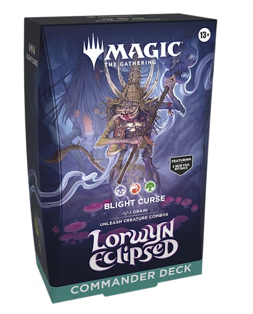 Magic The Gathering: Lorwyn Eclipsed Commander Deck Blight Curse