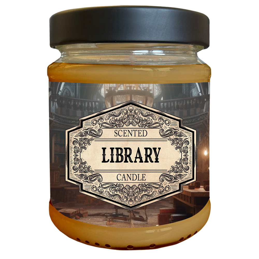 Scented Candle Library with Surprise Dice