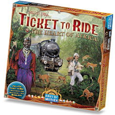 Ticket to Ride Map Collection: Volume 3 - The Heart of Africa