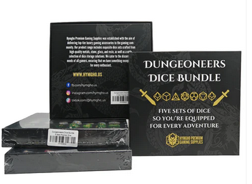 Dungeoneers Dice Bundle 5 Sets Polymer Dice