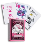 Bicycle Hello Kitty Black & Pink Playing Cards Deck