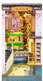 Sakura Densya - Book Nook Kit - Rolife