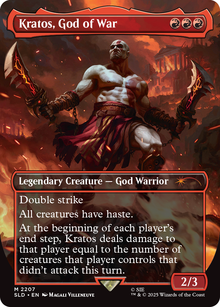 MTG Secret Lair x God of War Greek
