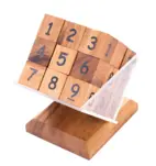 Wooden Sudoku Cube Puzzle